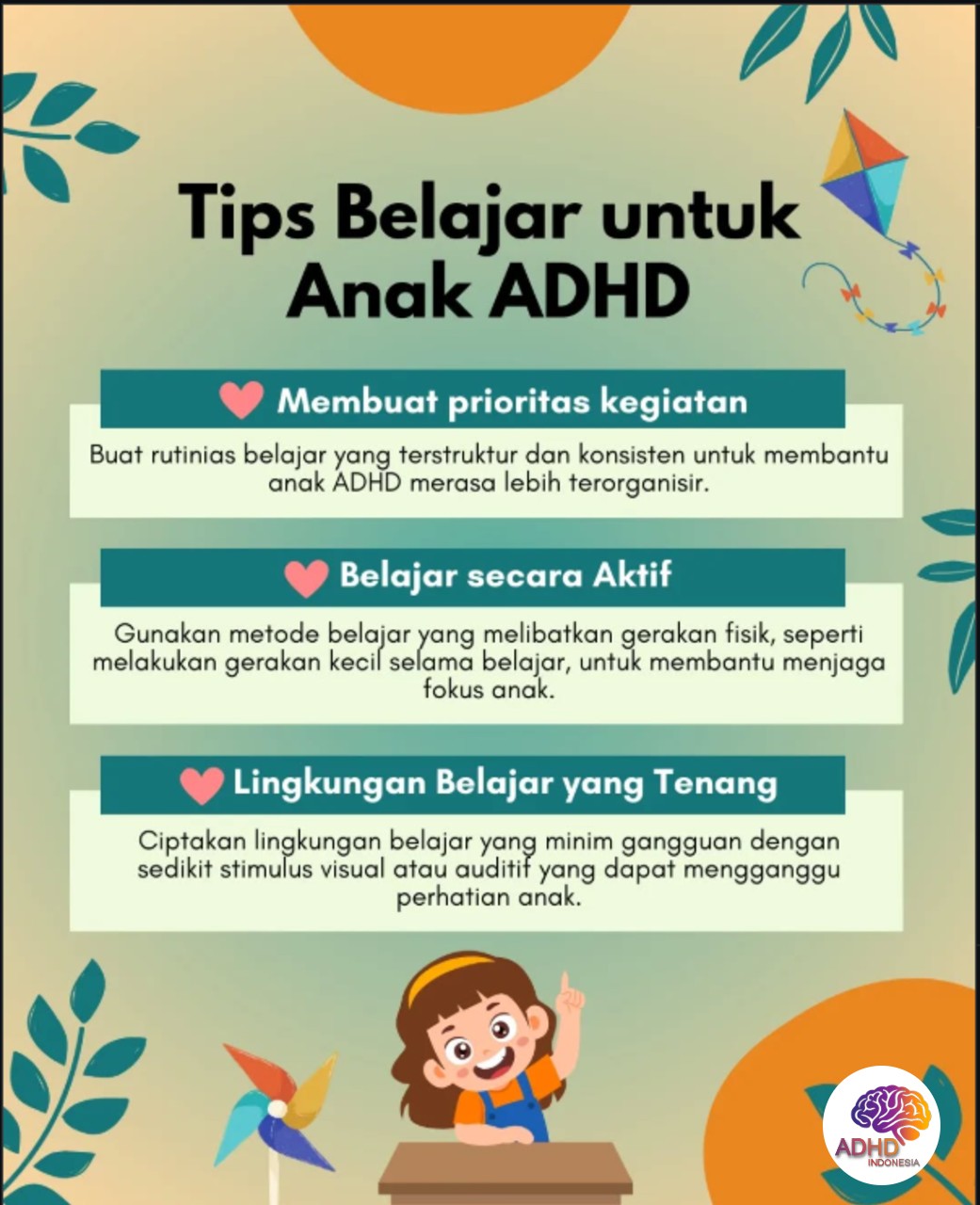 Strategi Belajar yang Cocok untuk Anak ADHD di Kota Padang Sidempuan